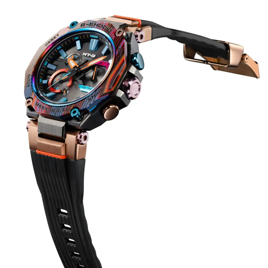 Casio G-Shock MTG MTGB3000D-1A Light and Shadow Steel Bluetooth Watch – NAGI